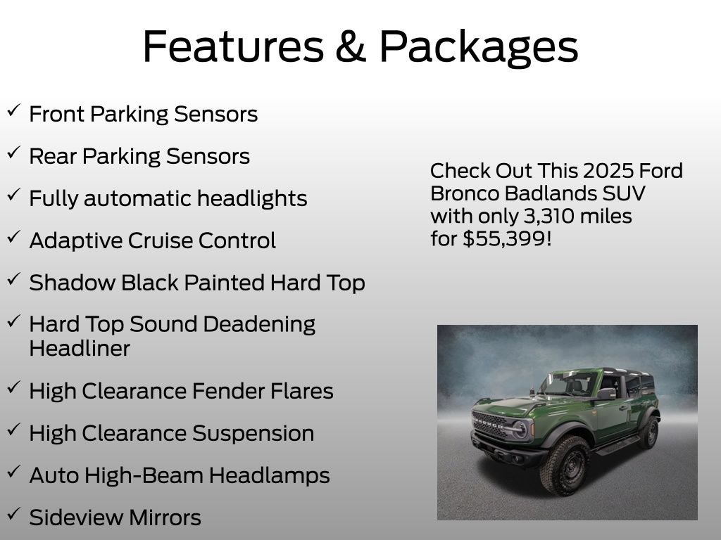 Used 2025 Ford Bronco Badlands AWD/4WD image 13