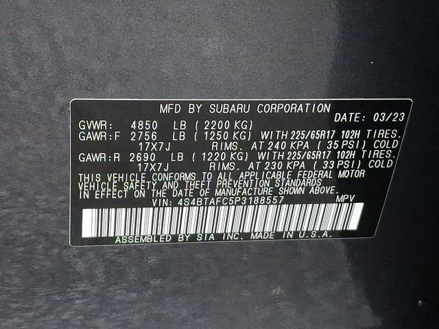 Used 2023 Subaru Outback Premium image 28