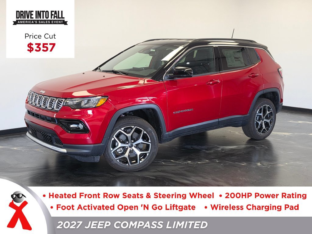 New 2027 Jeep Compass Limited AWD/4WD 360° Tour