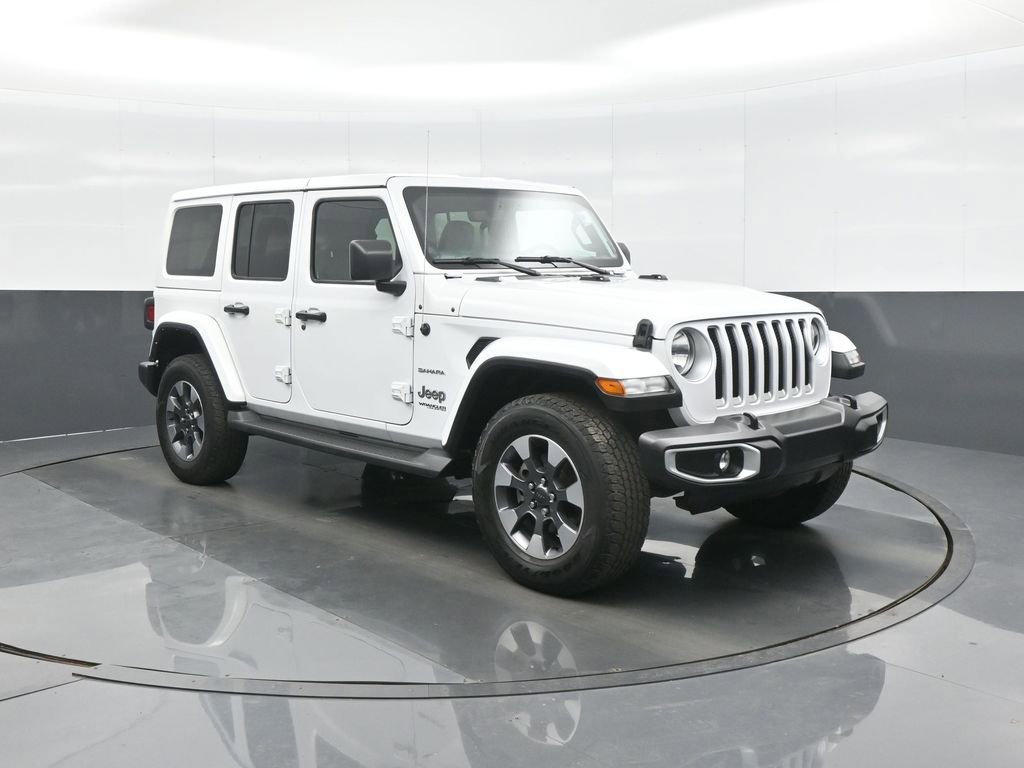 Used 2022 Jeep Wrangler Unlimited Sahara w/ Cold Weather Group image 1