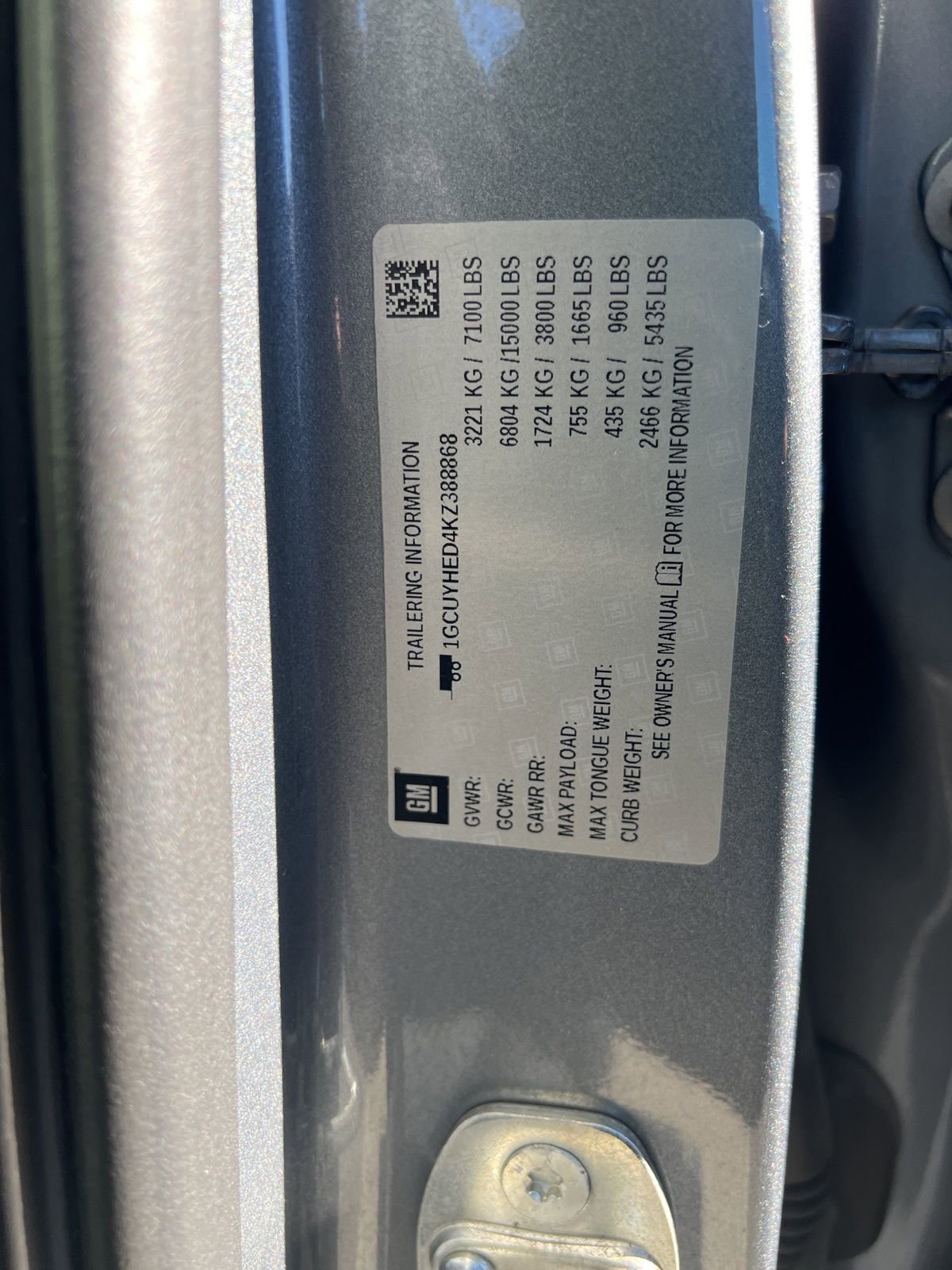 Used 2019 Chevrolet Silverado 1500 High Country w/ Technology Package image 24