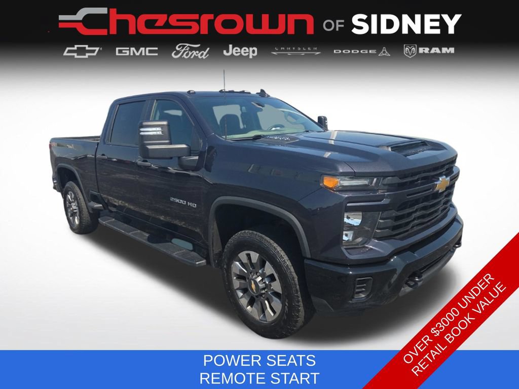Used 2024 Chevrolet Silverado 2500 Custom w/ Custom Value Package AWD/4WD image 3