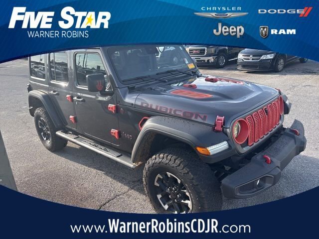 Used 2024 Jeep Wrangler Unlimited Rubicon w/ Technology Group AWD/4WD image 1