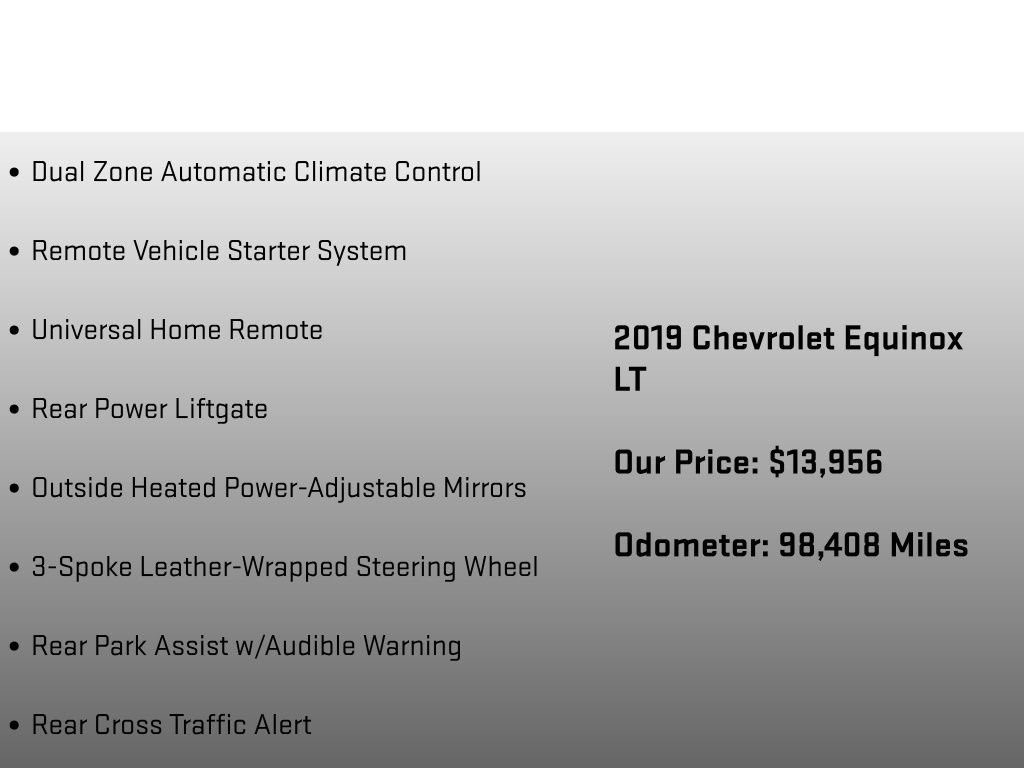 Used 2019 Chevrolet Equinox LT FWD image 24