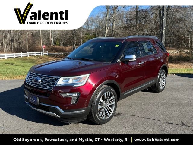 Certified 2018 Ford Explorer Platinum