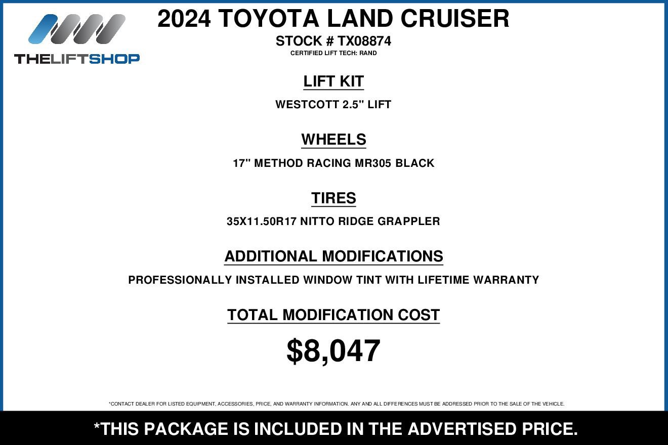 Used 2024 Toyota Land Cruiser 1958 image 2