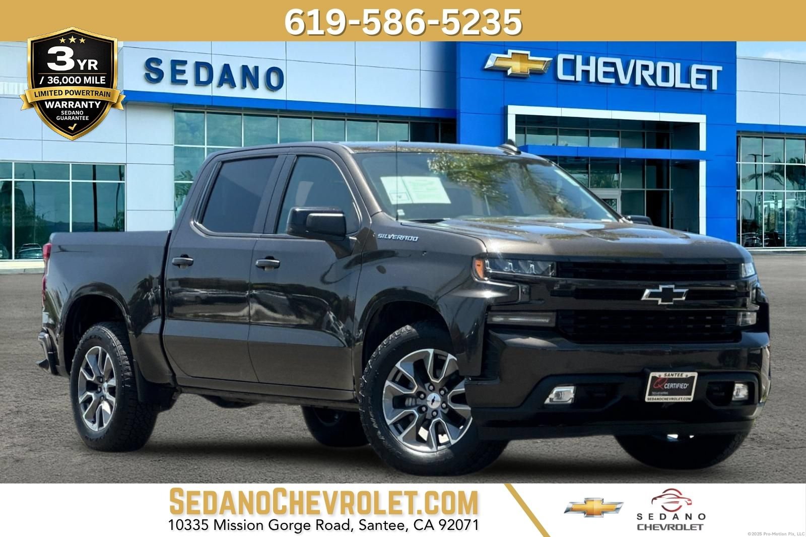 Used 2021 Chevrolet Silverado 1500 RST w/ Convenience Package II RWD image 1