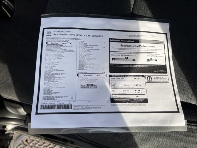 New 2025 RAM 2500 Big Horn image 49