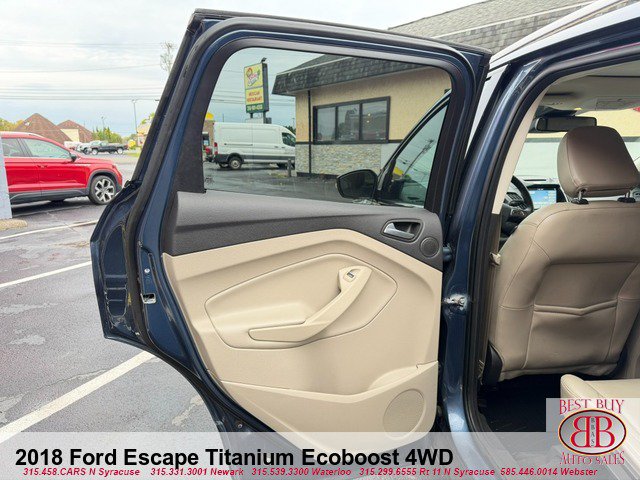 Used 2018 Ford Escape Titanium w/ Ford Safe & Smart Package AWD/4WD image 10