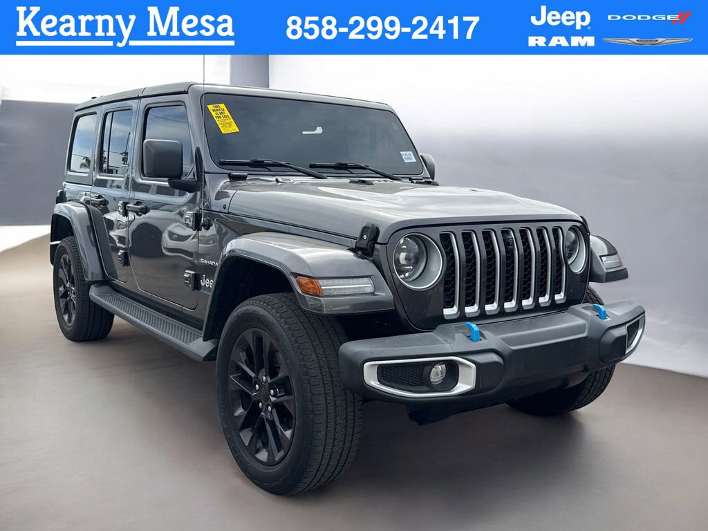Used 2023 Jeep Wrangler Unlimited Sahara image 1