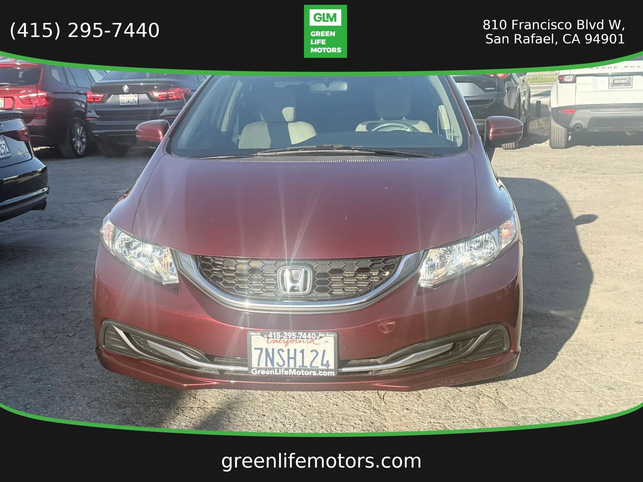 Used 2015 Honda Civic LX image 2