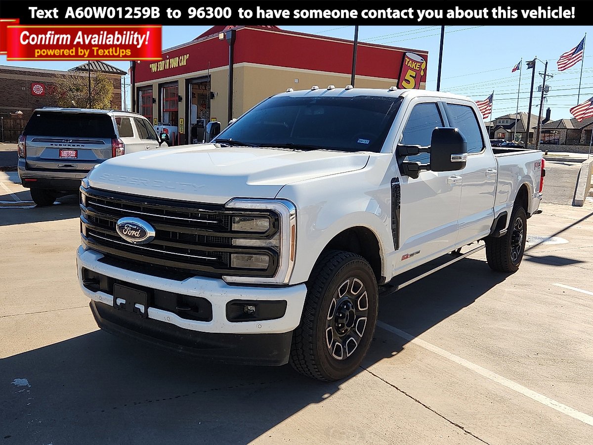 Used 2025 Ford F350 Platinum w/ FX4 Off-Road Package