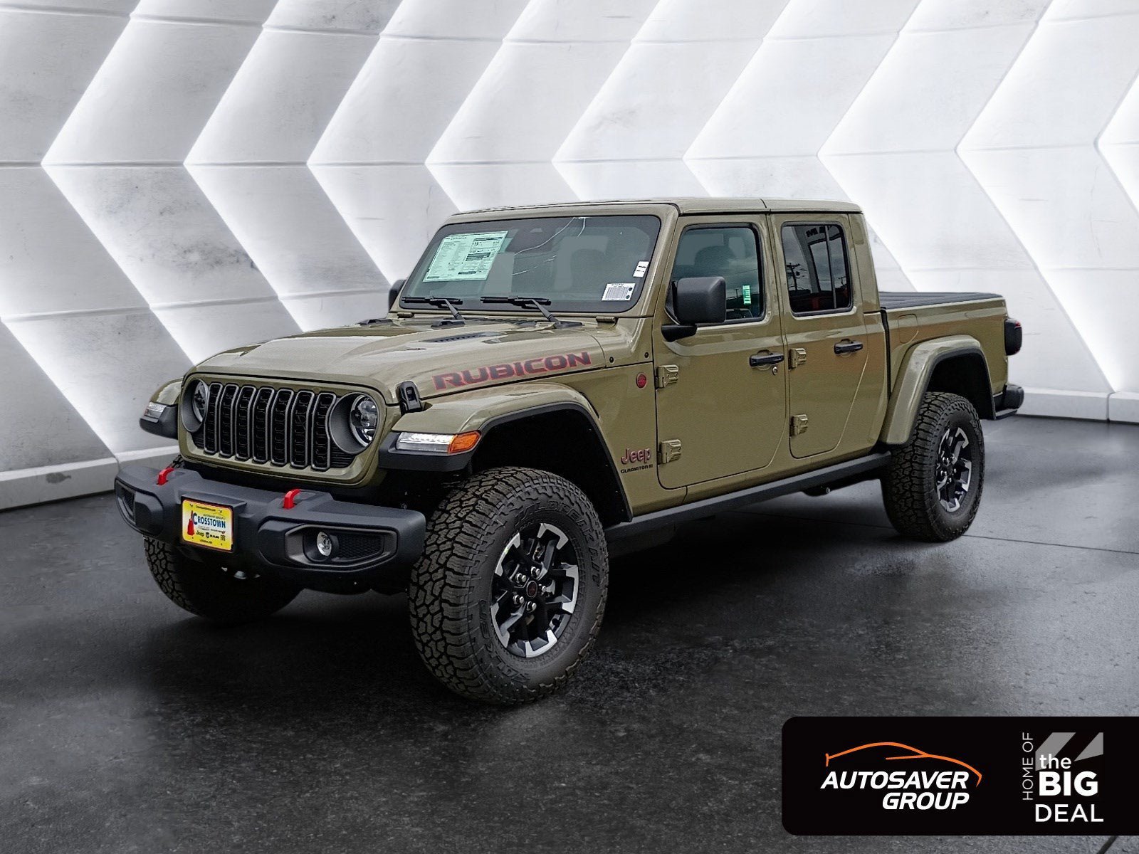 New 2026 Jeep Gladiator Rubicon w/ Steel Power Dome Hood Package