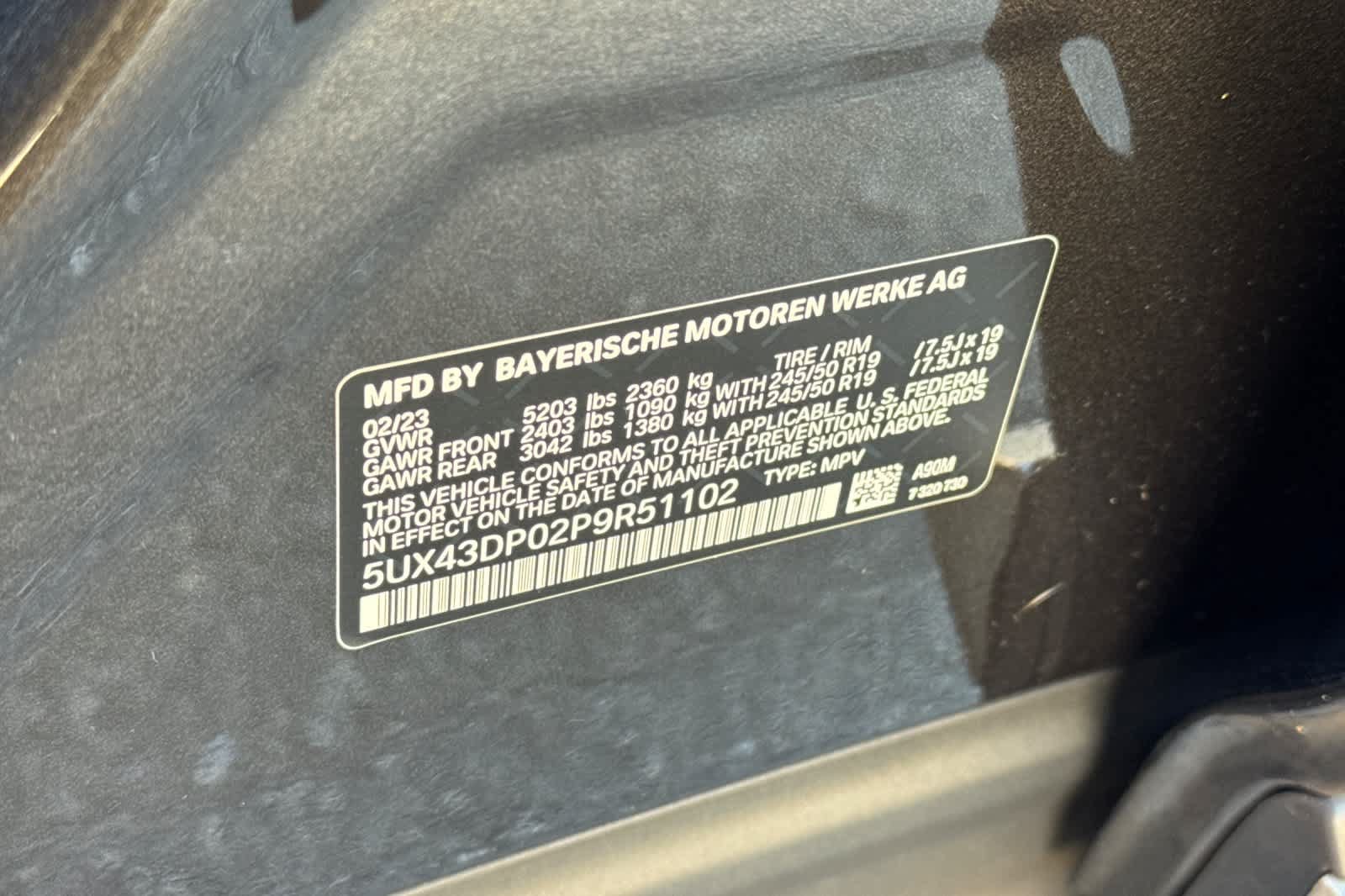 Used 2023 BMW X3 sDrive30i w/ Premium Package RWD image 35