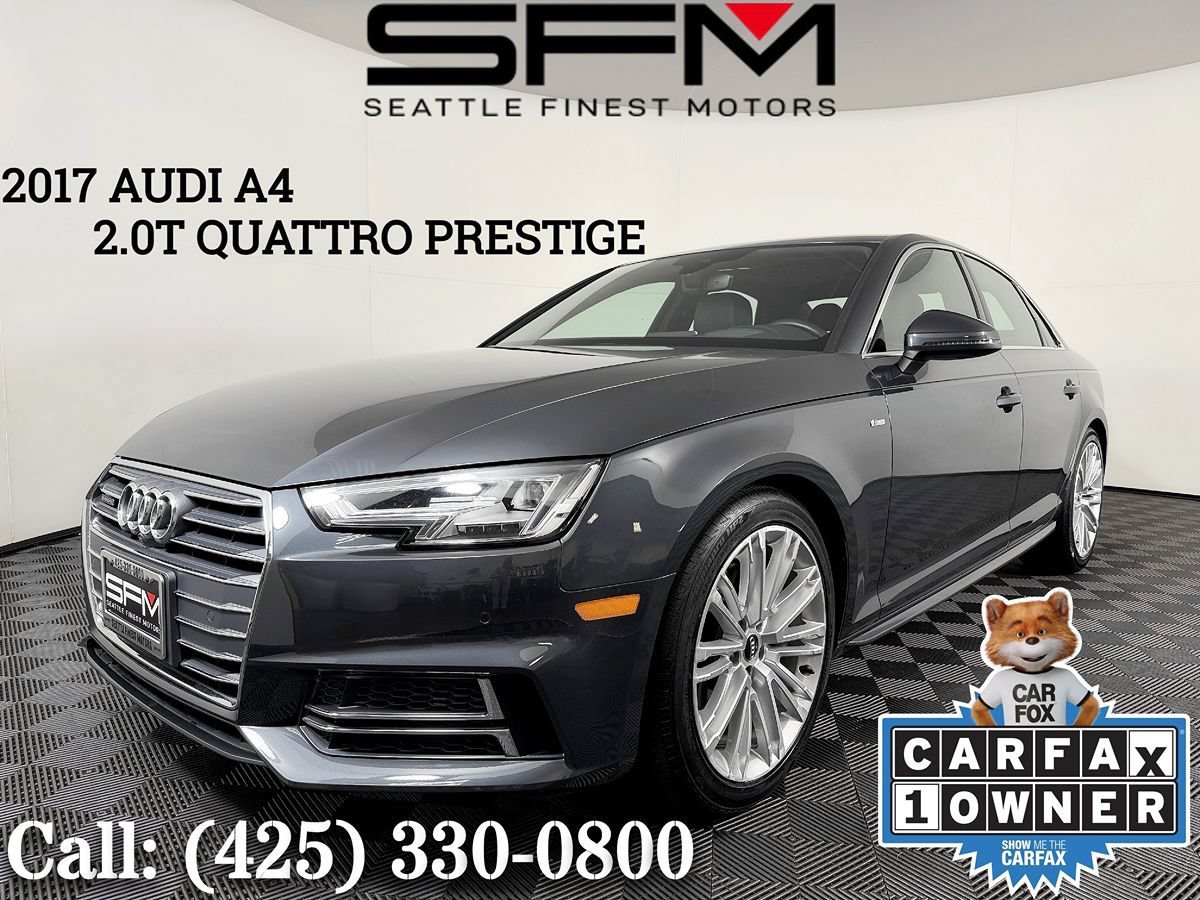 Used 2017 Audi A4 2.0T Prestige AWD/4WD image 1