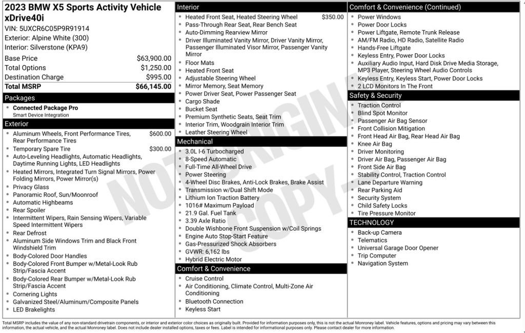 Certified 2023 BMW X5 xDrive40i image 6