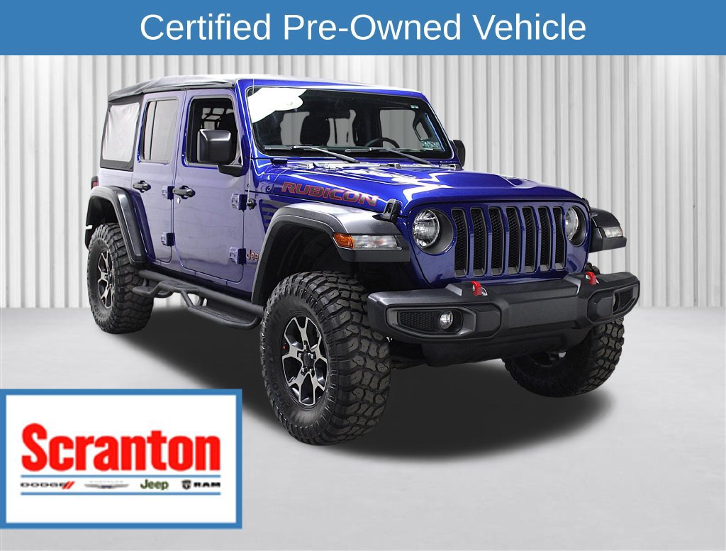 Certified 2018 Jeep Wrangler Unlimited Rubicon w/ Cold Weather Group