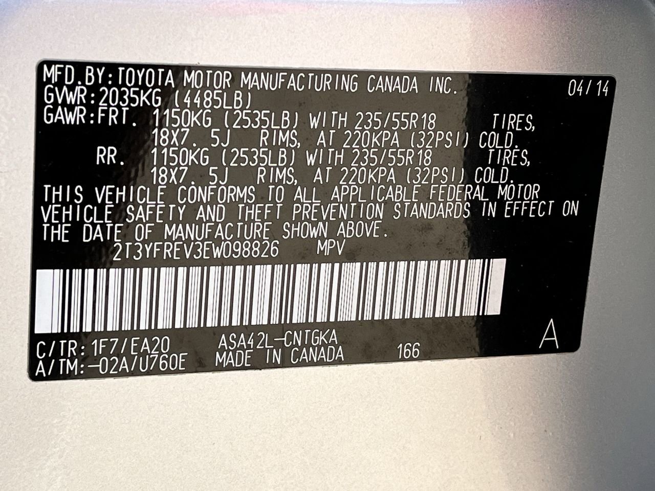 Used 2014 Toyota RAV4 Limited w/ Technology Package image 30