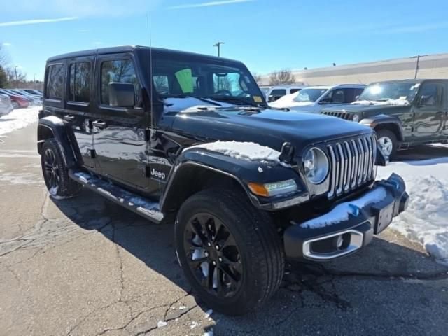 Used 2023 Jeep Wrangler Sahara 4xe w/ Cold Weather Group image 2