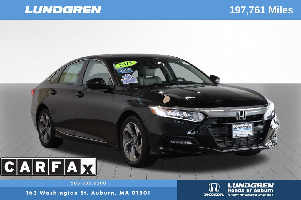 Certified 2018 Honda Accord EX image 1