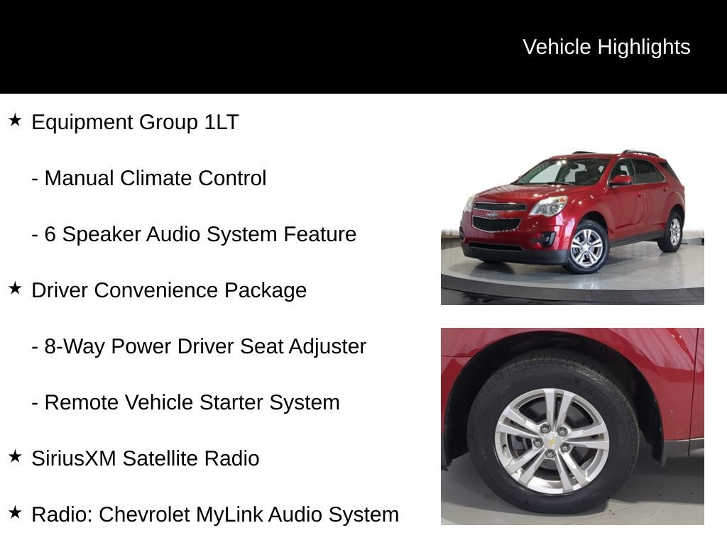 Used 2014 Chevrolet Equinox LT w/ Driver Convenience Package FWD image 7