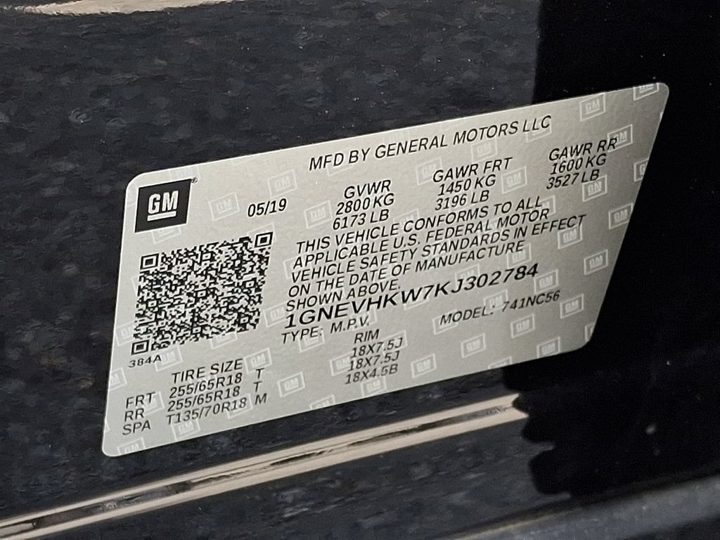 Certified 2019 Chevrolet Traverse LT AWD/4WD image 27