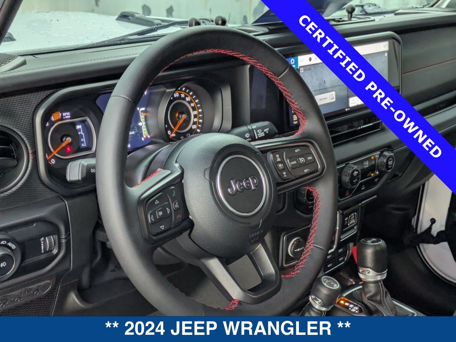 Used 2024 Jeep Wrangler Unlimited Rubicon AWD/4WD image 22