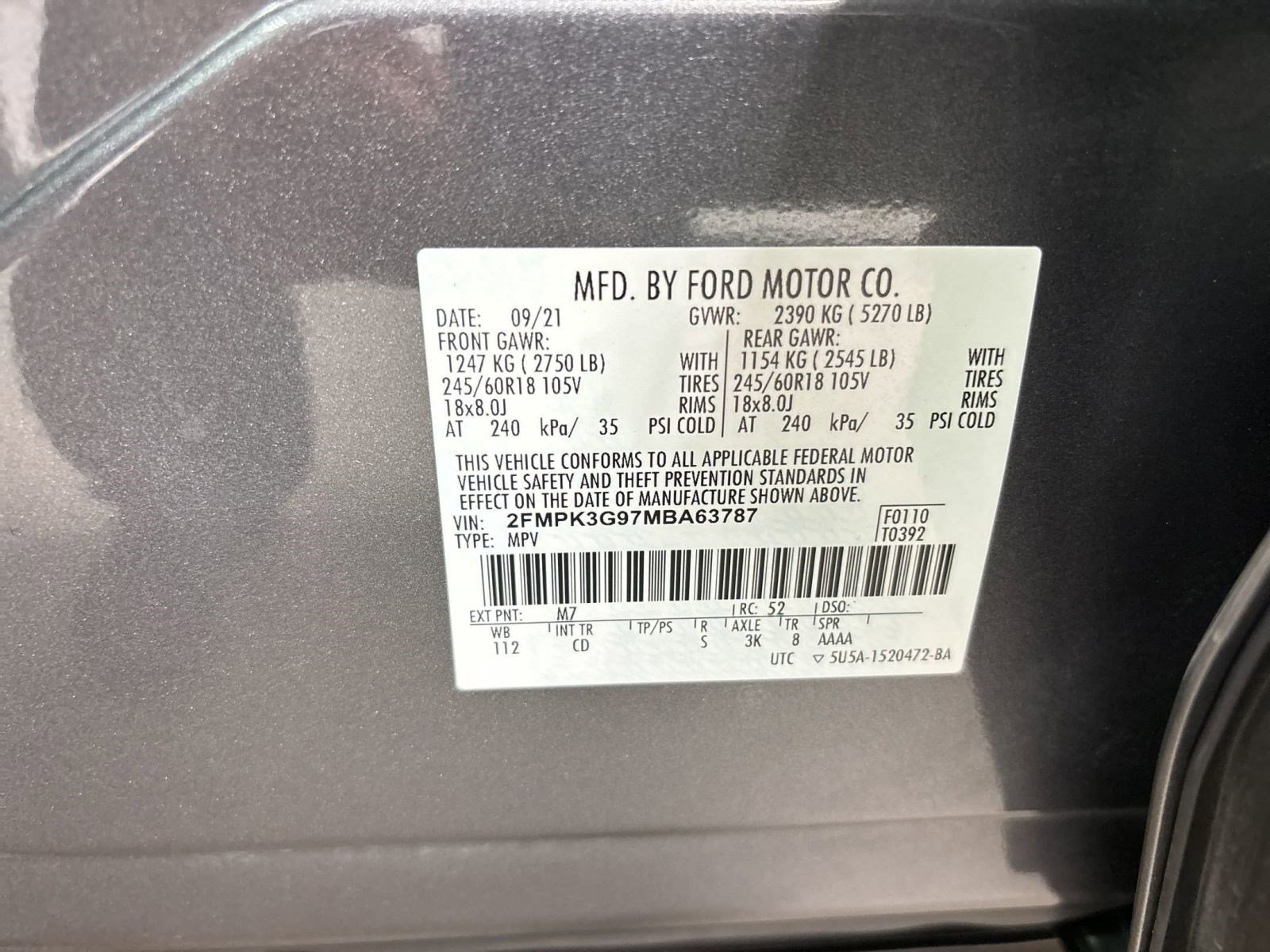 Used 2021 Ford Edge SE image 17