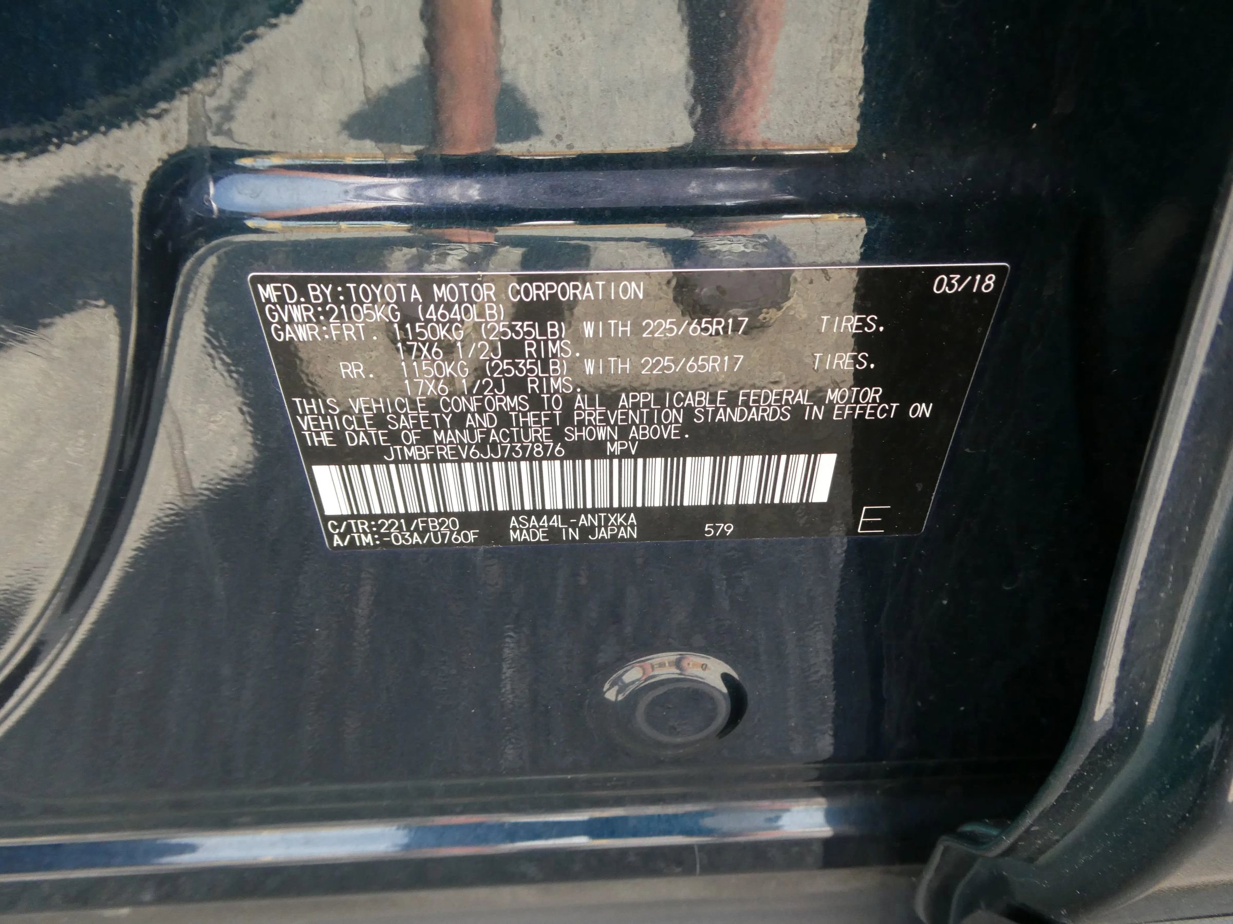 Used 2018 Toyota RAV4 LE AWD/4WD image 10