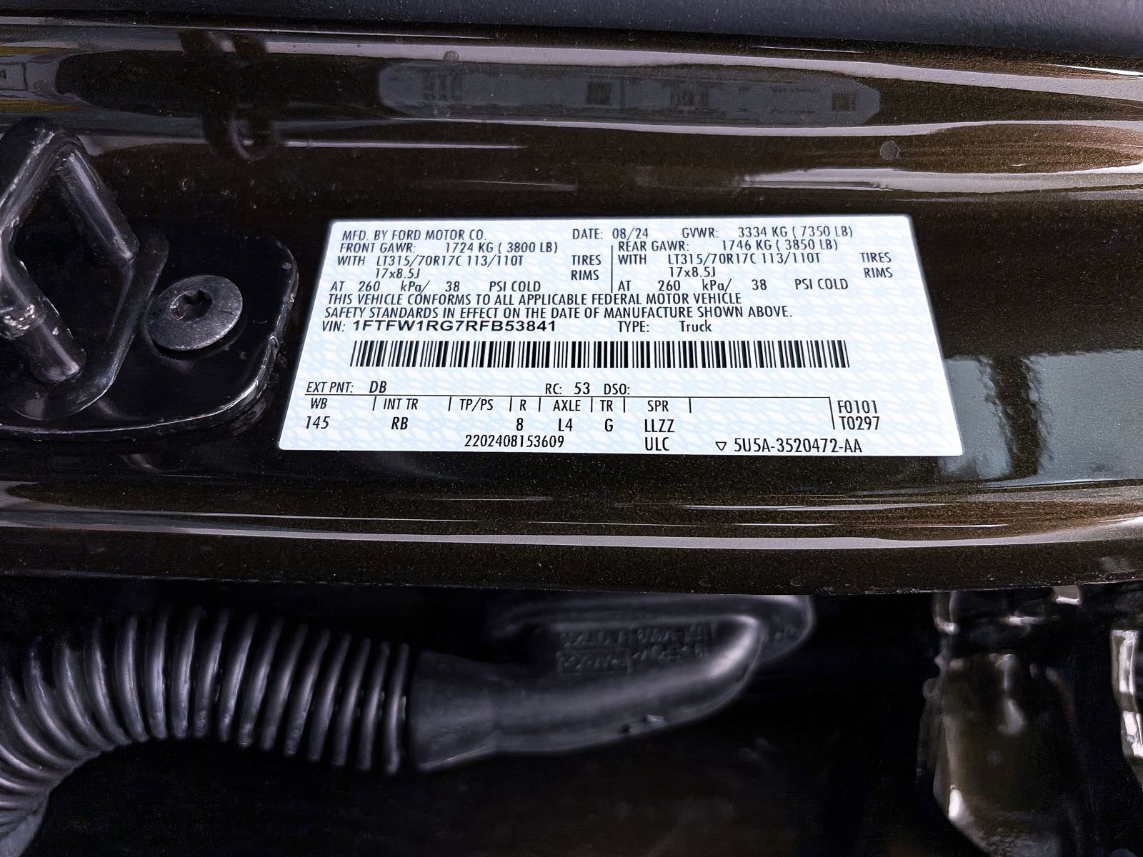 Used 2024 Ford F150 Raptor image 56