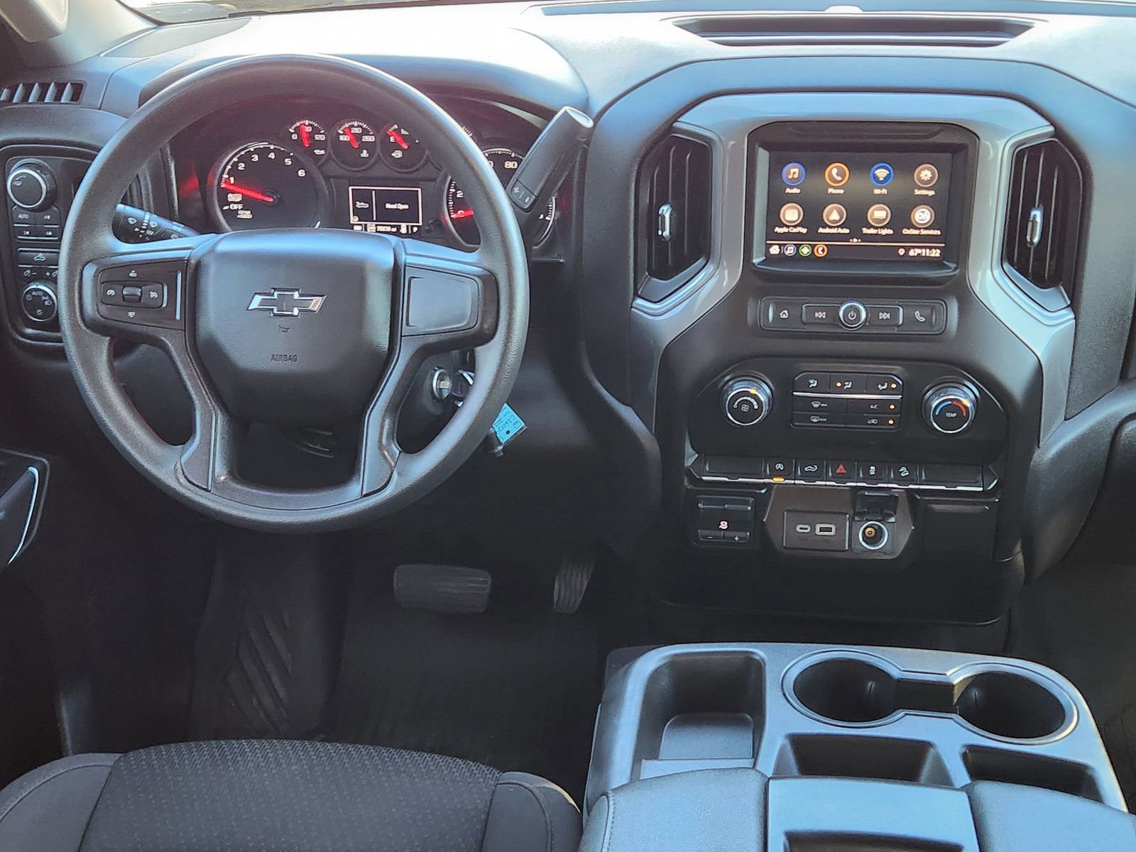 Used 2021 Chevrolet Silverado 1500 Custom Trail Boss w/ Midnight Edition image 30