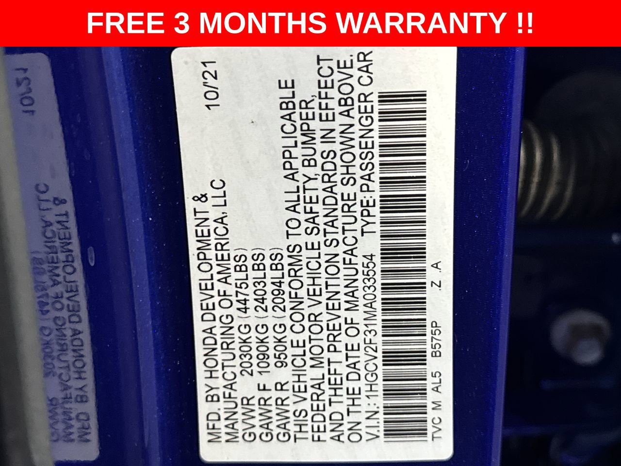 Used 2021 Honda Accord Sport image 25