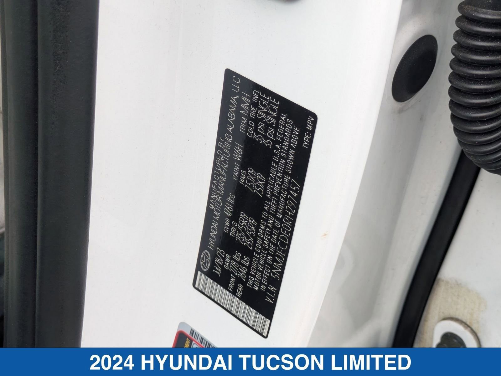 Used 2024 Hyundai Tucson Limited AWD/4WD image 40