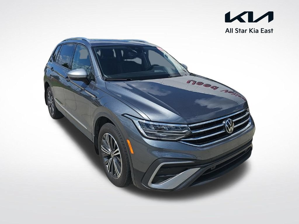 Used 2024 Volkswagen Tiguan Wolfsburg Edition w/ Panoramic Sunroof Package FWD image 1