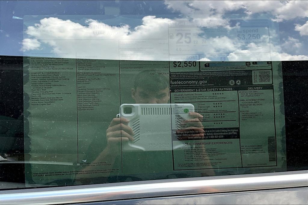 New 2025 INFINITI QX50 Luxe image 27