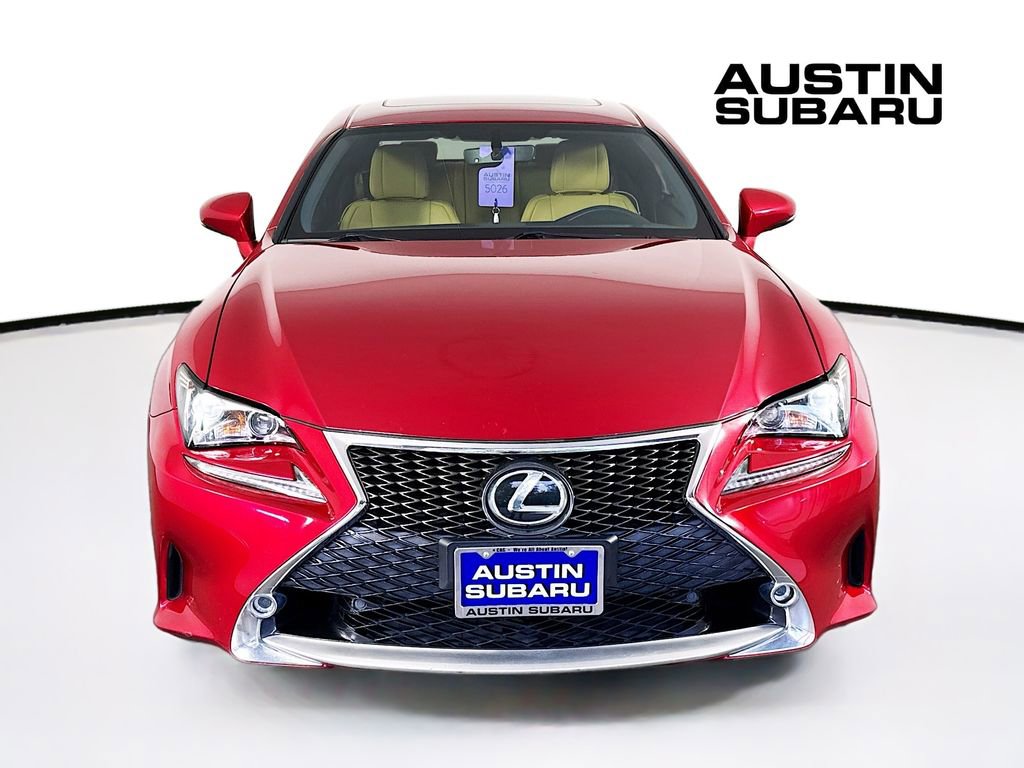 Used 2015 Lexus RC 350 w/ F Sport w/Summer Tires RWD image 2