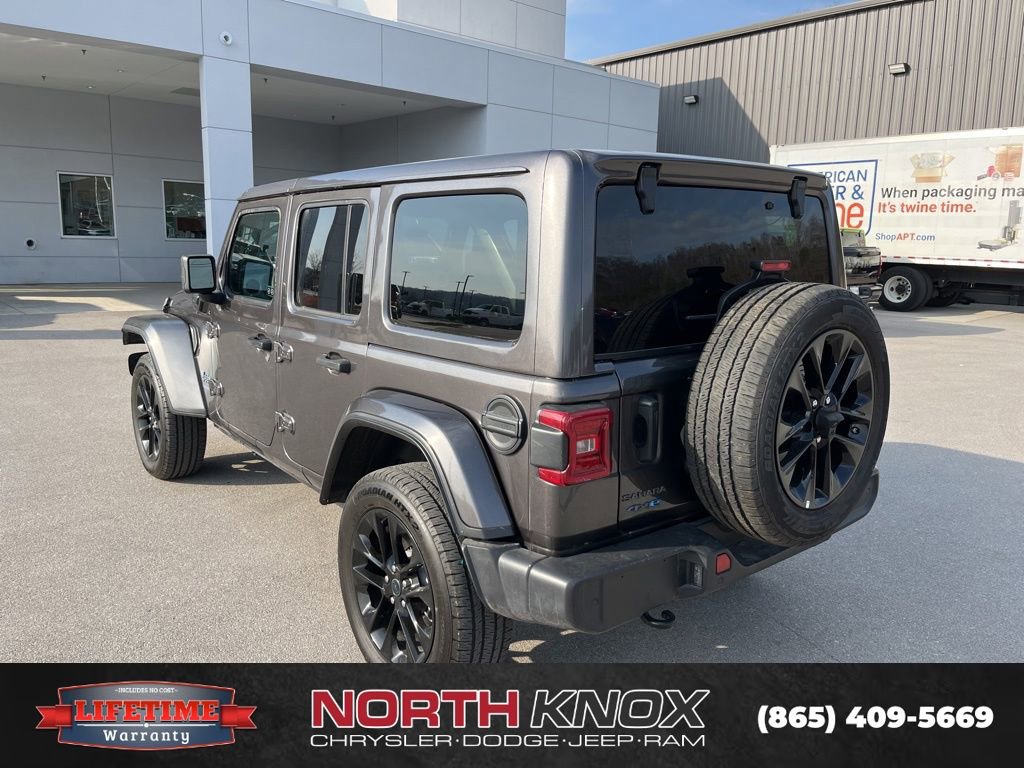 Used 2025 Jeep Wrangler Sahara 4xe w/ Safety Group image 4