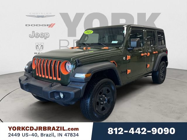 Used 2021 Jeep Wrangler Unlimited Sport