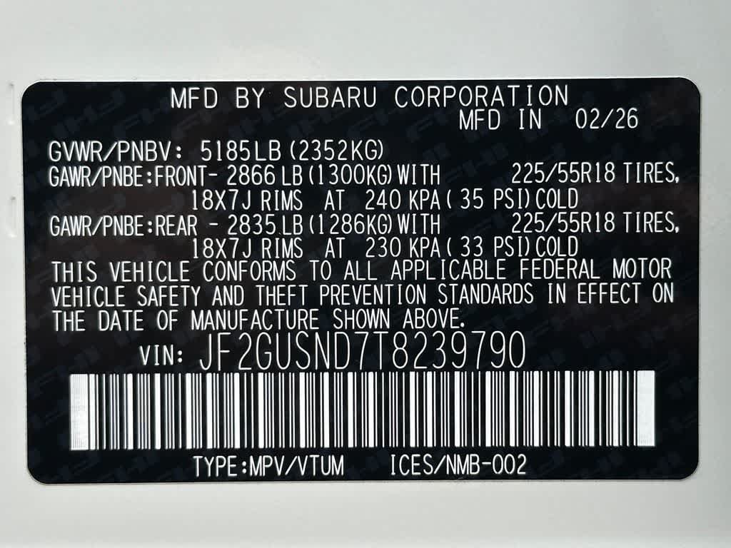 New 2026 Subaru Crosstrek 2.5i Limited AWD/4WD image 22