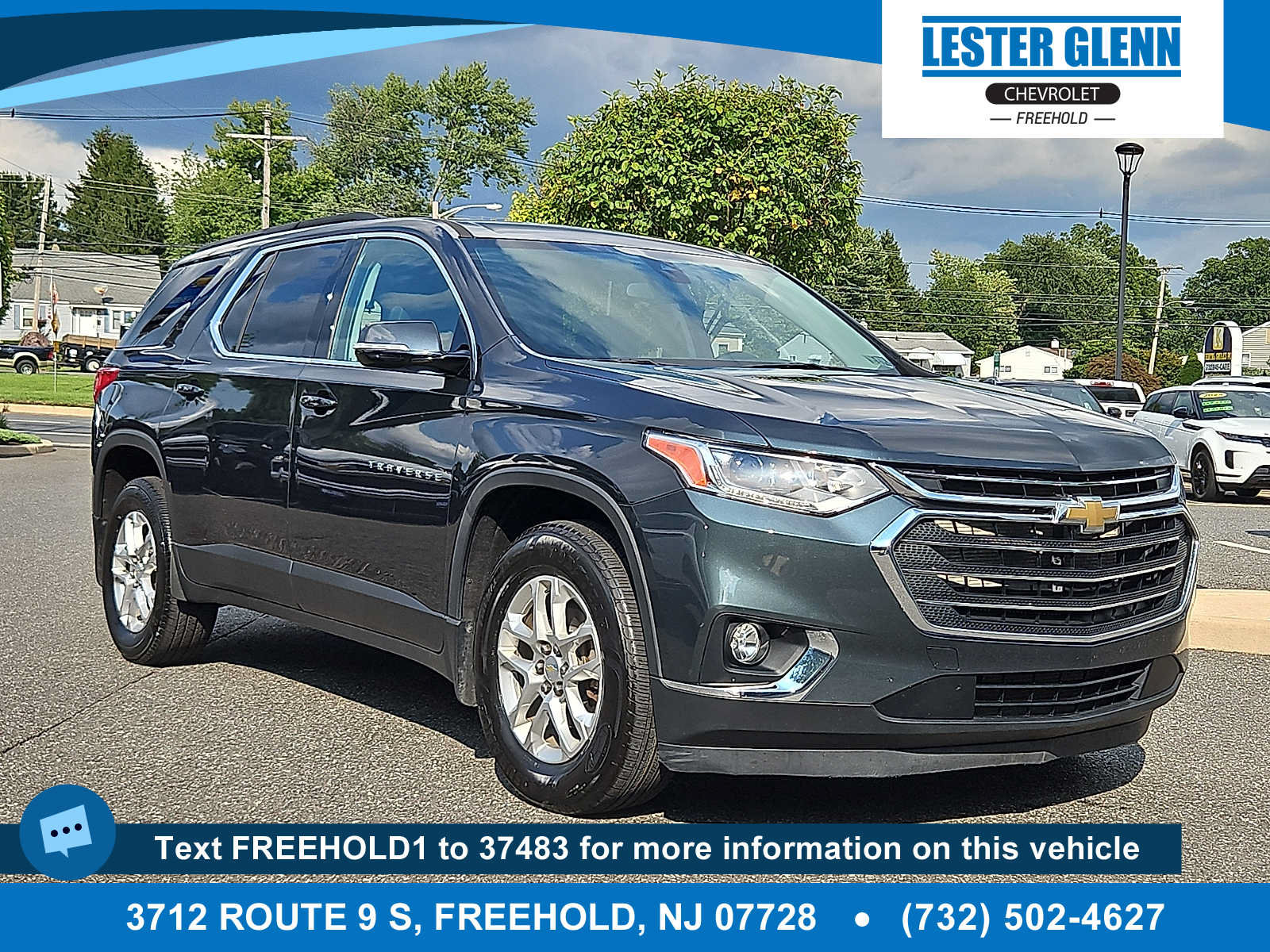 Certified 2020 Chevrolet Traverse LT w/ Driver Confidence II Package