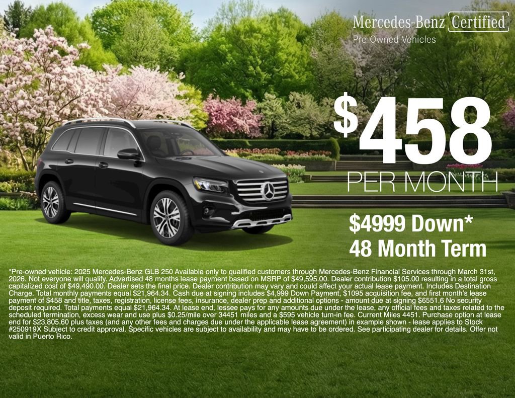 Certified 2025 Mercedes-Benz GLB 250 4MATIC image 2