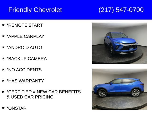 Certified 2024 Chevrolet Blazer LT w/ Convenience Package FWD image 6