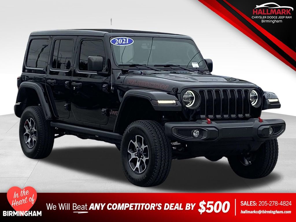 Used 2021 Jeep Wrangler Unlimited Rubicon