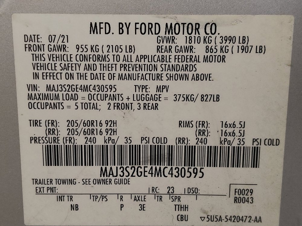 Used 2021 Ford EcoSport SE image 33