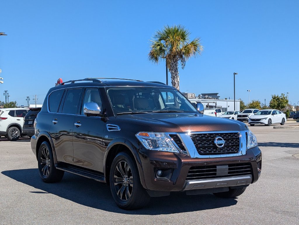 Used 2019 Nissan Armada Platinum w/ Captain's Chairs Package RWD image 9