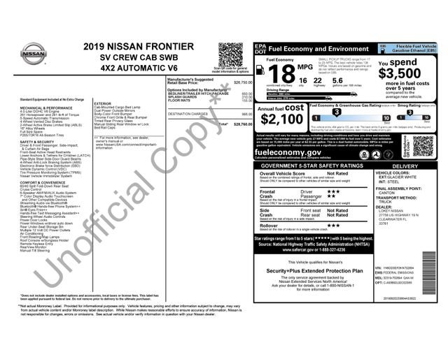 Used 2019 Nissan Frontier SV RWD image 20