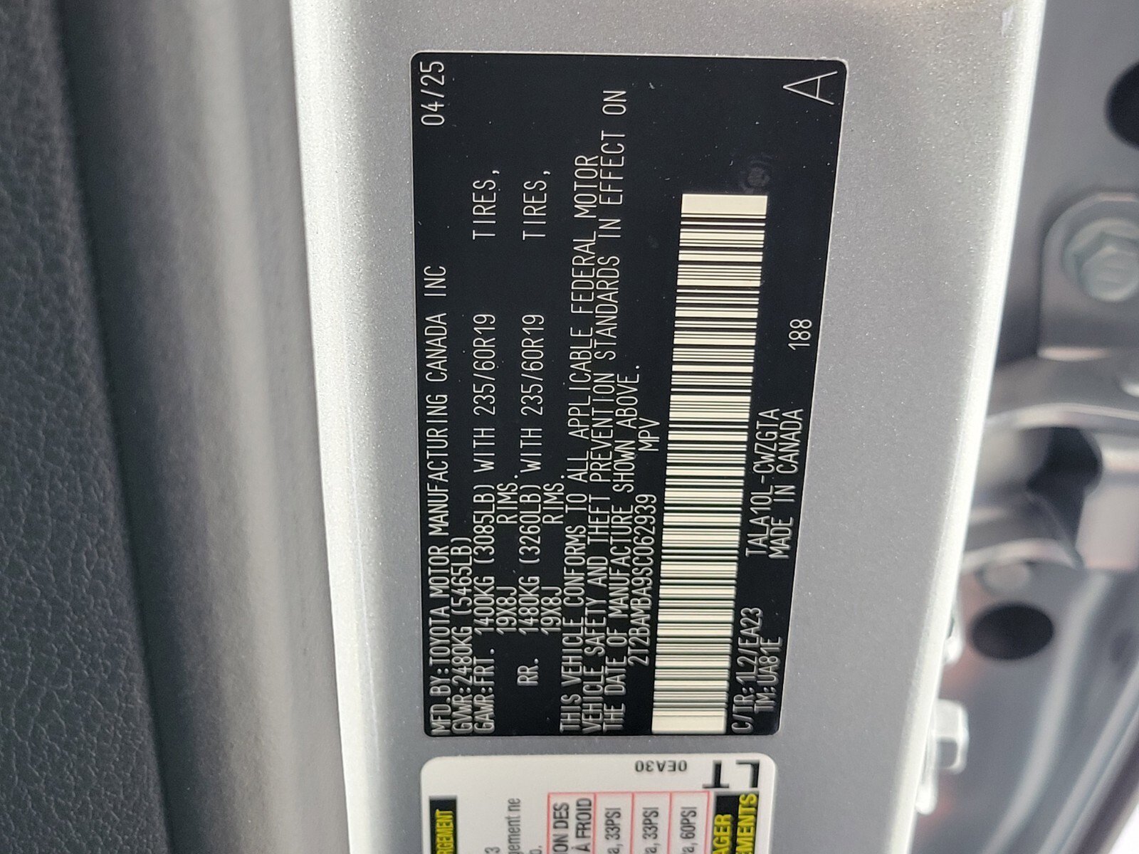 Certified 2025 Lexus RX 350 FWD image 18