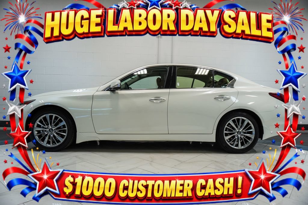 Used 2023 INFINITI Q50 Luxe w/ Cargo Package RWD image 35