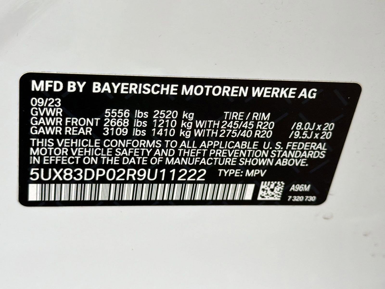 Certified 2024 BMW X3 M40i AWD/4WD image 18