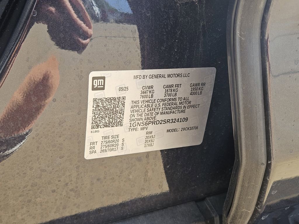 Used 2025 Chevrolet Tahoe Z71 AWD/4WD image 34